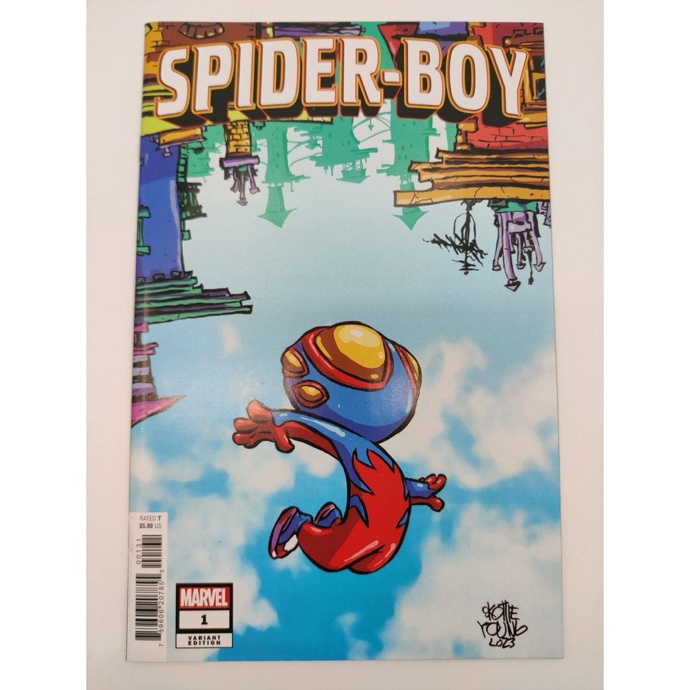 SPIDER-BOY #1‎ SKOTTIE YOUNG VARIANT NM BAILEY SECRETS MILES MORALES SPIDER-MAN